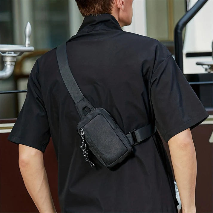 Men's Minimalist Crossbody Sling Bag