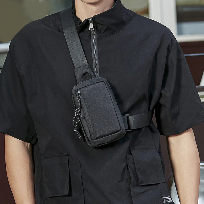 Men's Minimalist Crossbody Sling Bag