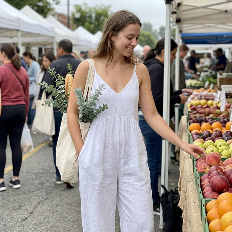 Women's Wide Leg Cami Jumpsuit