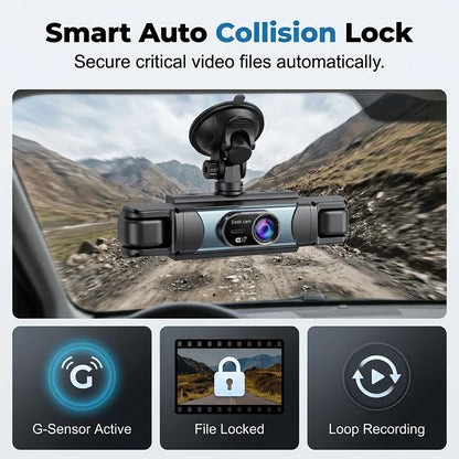 Multi-Lens WiFi Dashcam