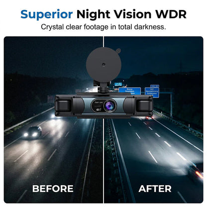 Multi-Lens WiFi Dashcam