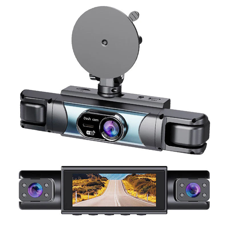 Multi-Lens WiFi Dashcam