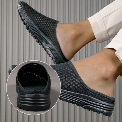 Unisex Mesh Slip-On Clog Sneakers