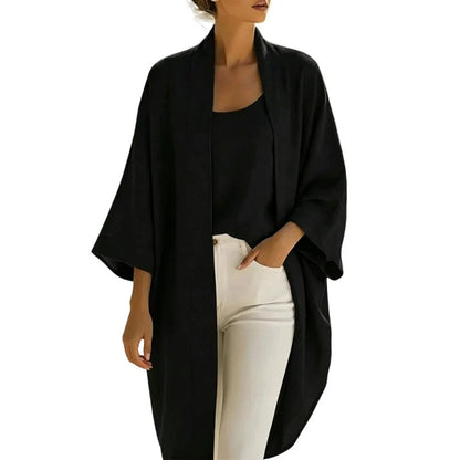 Women's Sleeveless Top & Open-Front Cardigan Set