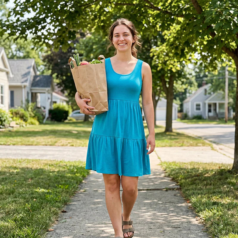 Women's Tiered Tank Dress