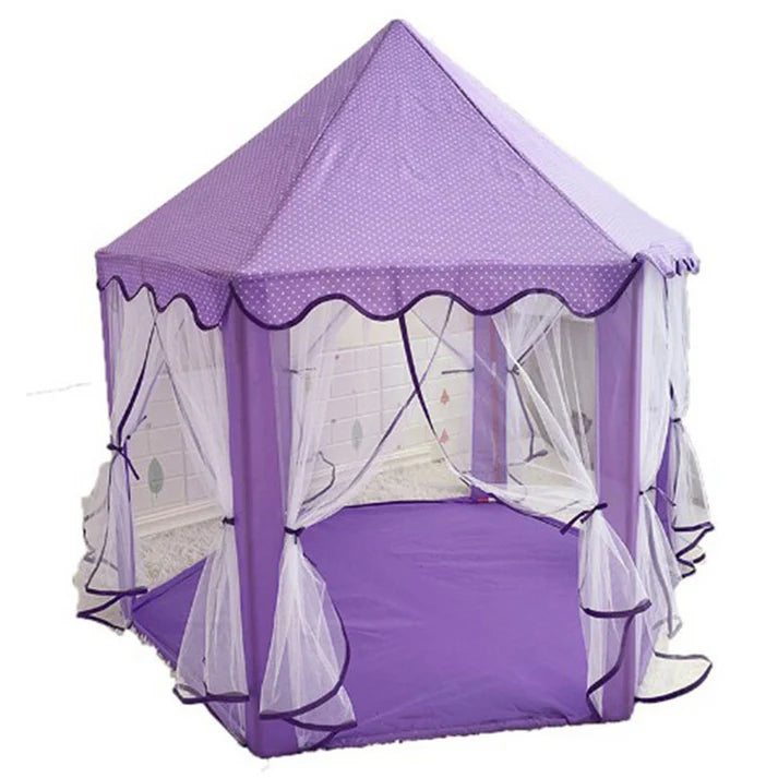 Children's Hexagonal Play Castle Tent