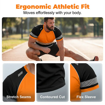 Men's Color Block Performance T-Shirt