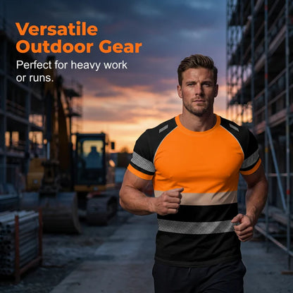 Men's Color Block Performance T-Shirt