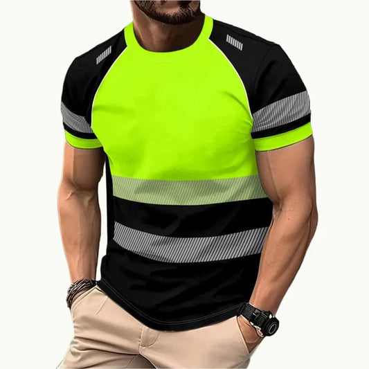 Men's Color Block Performance T-Shirt