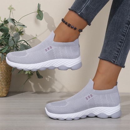 Women's Slip-On Knit Walking Sneakers