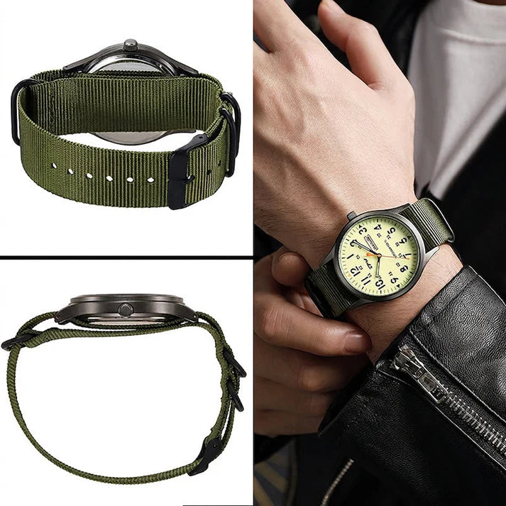 Men's Quartz Analog Field Watch
