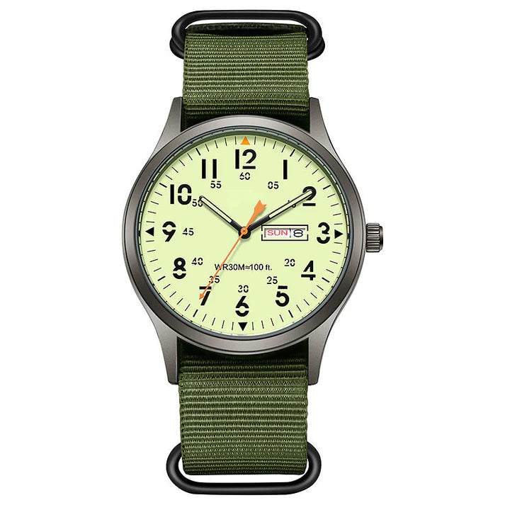 Men's Quartz Analog Field Watch
