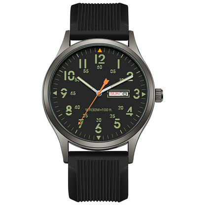 Men's Quartz Analog Field Watch