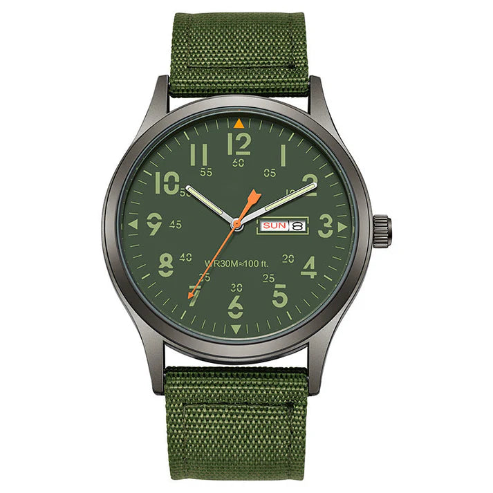 Men's Quartz Analog Field Watch