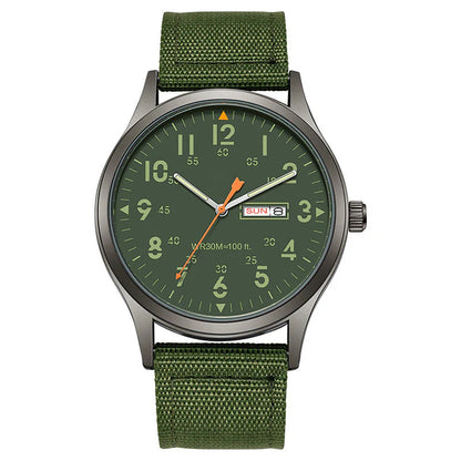 Men's Quartz Analog Field Watch