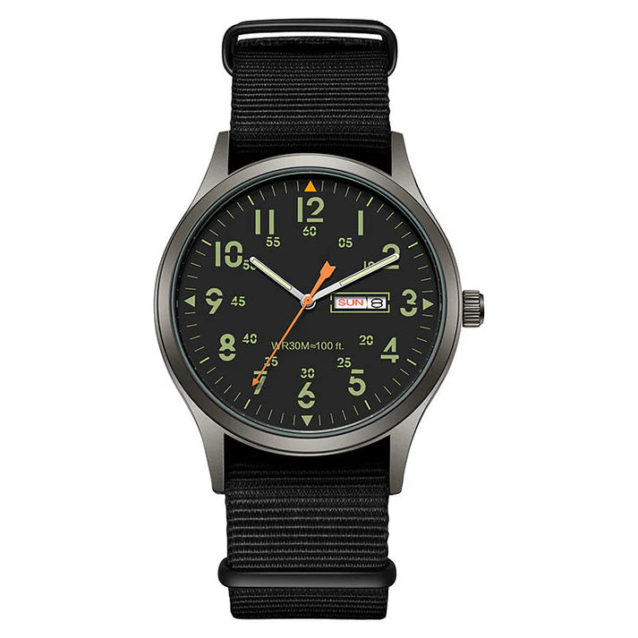 Men's Quartz Analog Field Watch