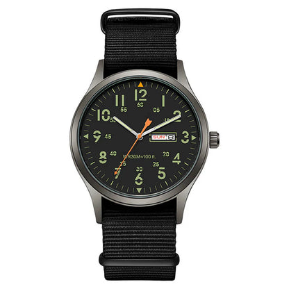 Men's Quartz Analog Field Watch