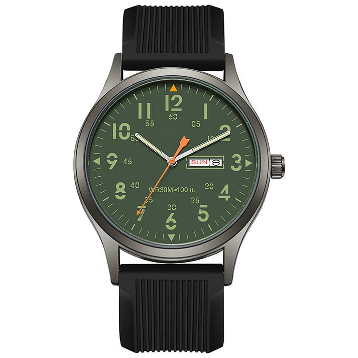Men's Quartz Analog Field Watch