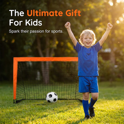 Portable Folding Soccer Training Goal