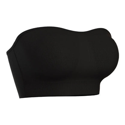 Women's Wireless Bandeau Bra with Removable Straps