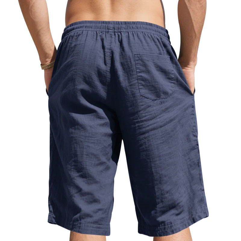 Men's Drawstring Cropped Lounge Pants