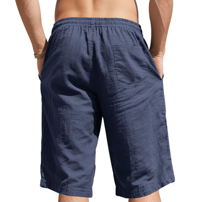 Men's Drawstring Cropped Lounge Pants