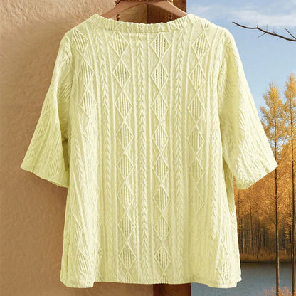 Women's Open-Front Textured Cardigan