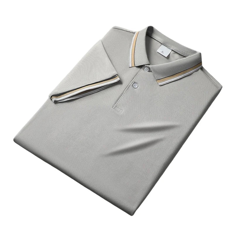 Men's Contrast Trim Polo Shirt
