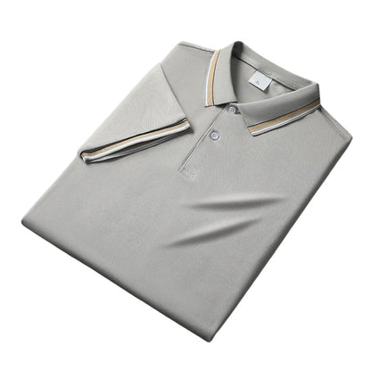 Men's Contrast Trim Polo Shirt