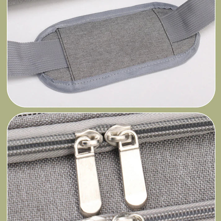 Pet Travel Carrier Bag with Mesh Viewing Panel