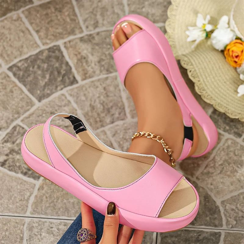 Women's Platform Slingback Sandals