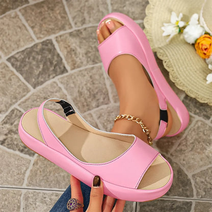 Women's Platform Slingback Sandals