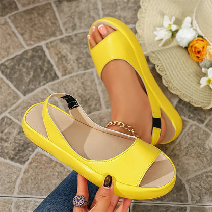 Women's Platform Slingback Sandals