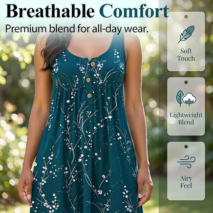 Women’s Floral Sleeveless Dress