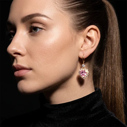 Women’s Heart Drop Earrings
