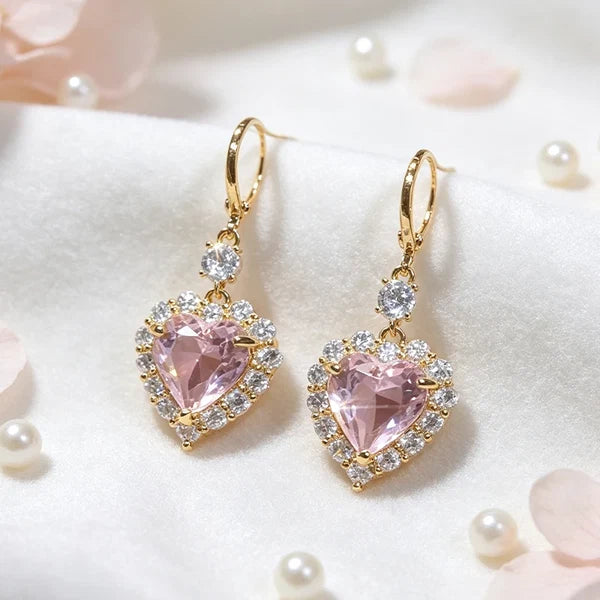 Women’s Heart Drop Earrings
