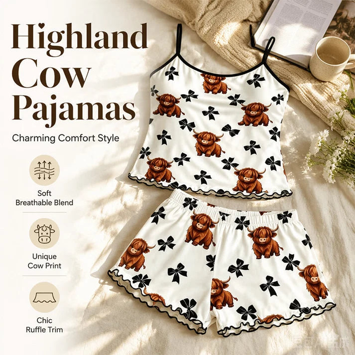 Women's Spaghetti Strap Cami Sleepwear Set
