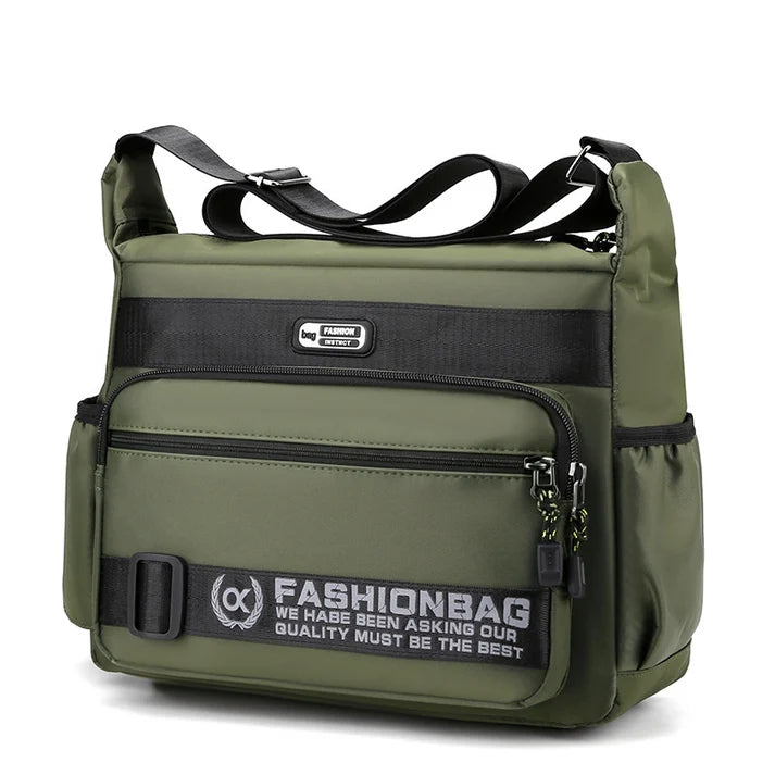 Urban Utility Multi-Compartment Messenger Bag