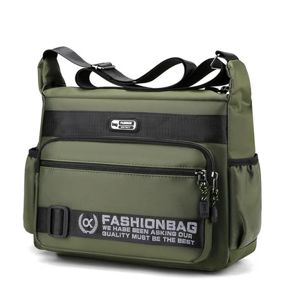 Urban Utility Multi-Compartment Messenger Bag