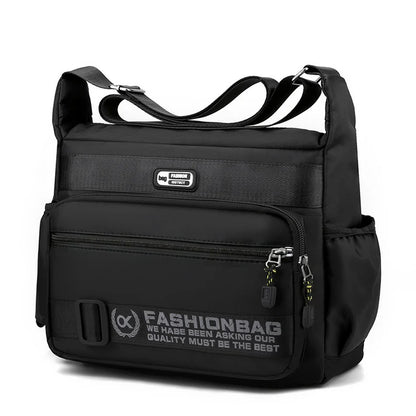Urban Utility Multi-Compartment Messenger Bag
