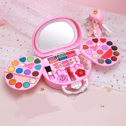 Kids’ Washable Makeup Play Set with Carry Case