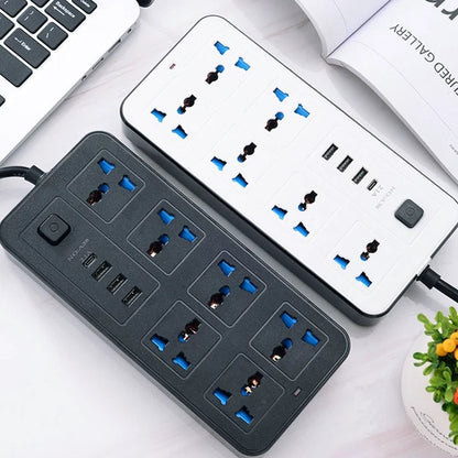 Multi-Outlet Power Strip with Extension Cord
