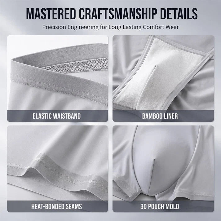 Men's Sheer Boxer Briefs 3-Pack