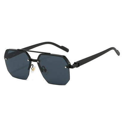 Men's Geometric Polygon Sunglasses