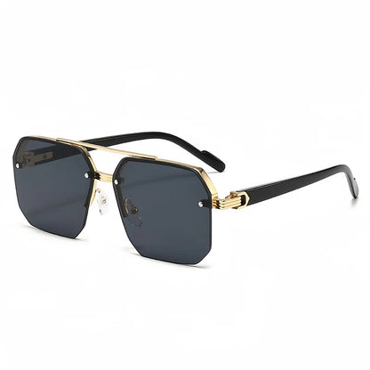 Men's Geometric Polygon Sunglasses
