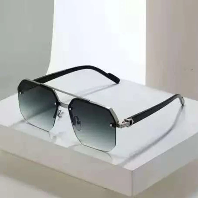 Men's Geometric Polygon Sunglasses