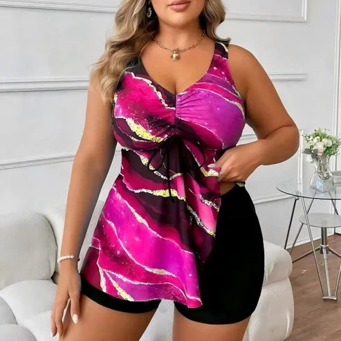 Women’s Printed Two-Piece Swimsuit