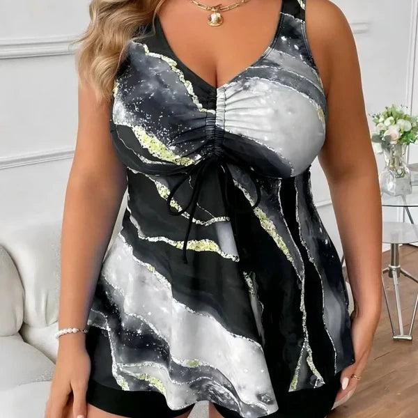 Women’s Printed Two-Piece Swimsuit