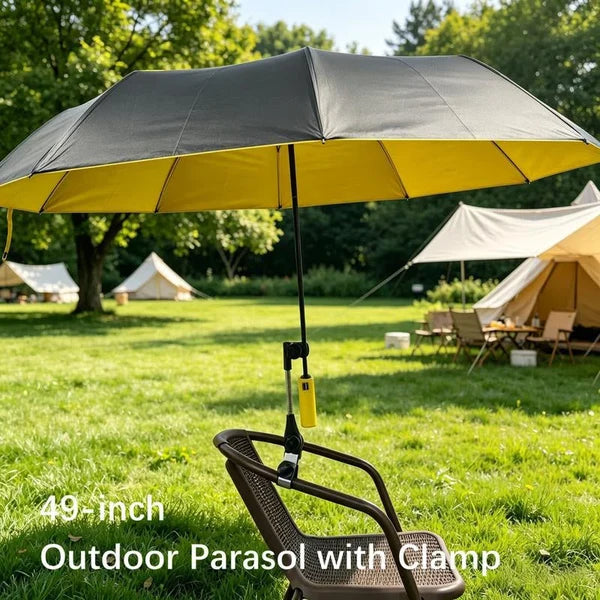 Outdoor Umbrella with Clamp