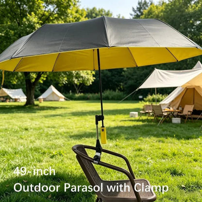 Outdoor Umbrella with Clamp